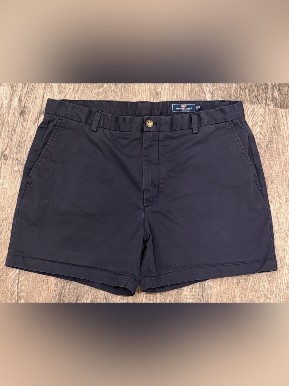 Vineyard Vines Men’s Navy Chino Shorts Size 38 Stretch Preppy